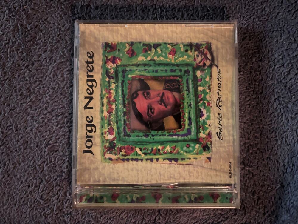 Jorge Negrete CD Serie Retros Mexican Ranchera Compilation Spanish